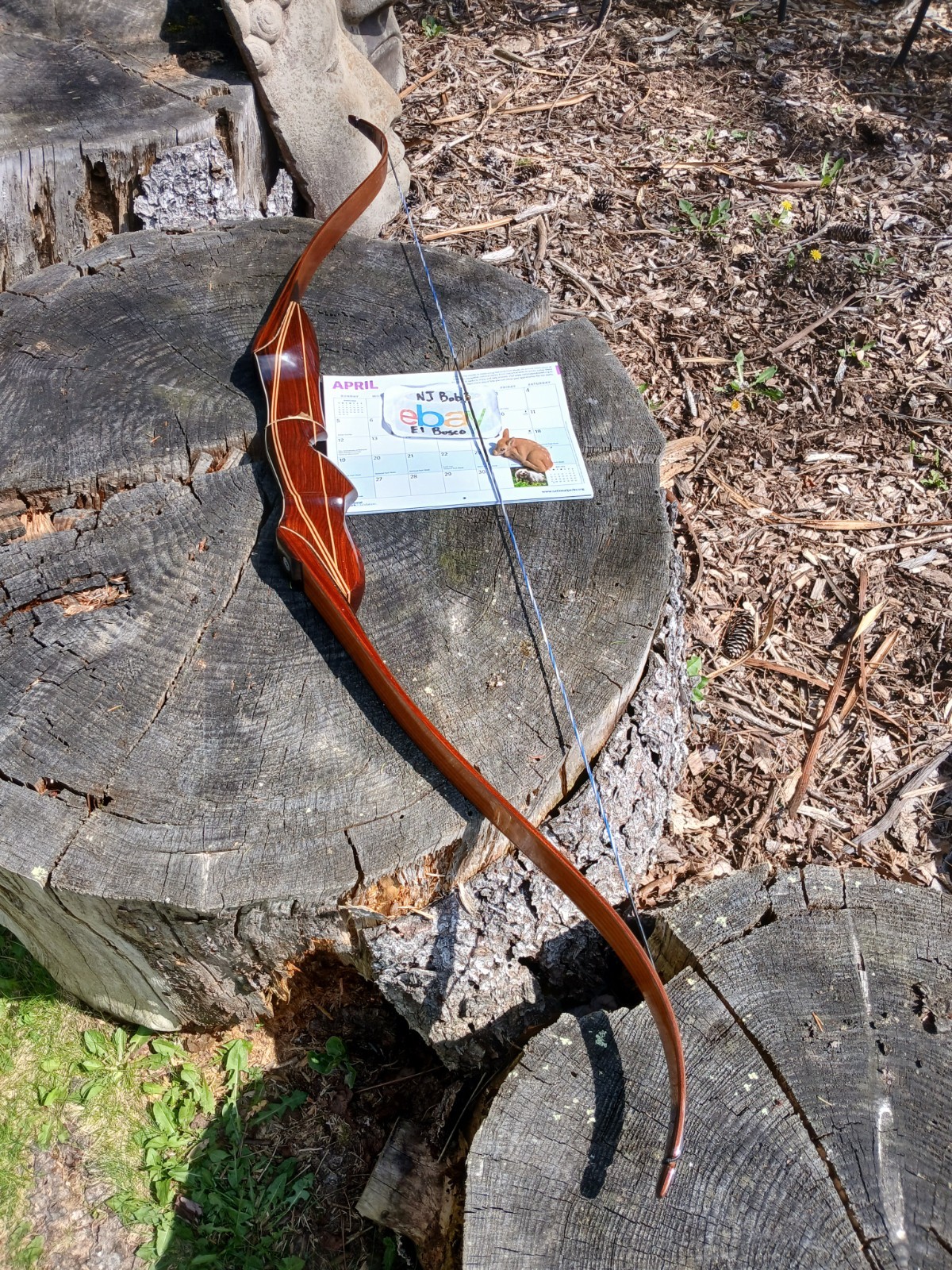 Almost modern Acadian Woods Archery TD recurve 65#