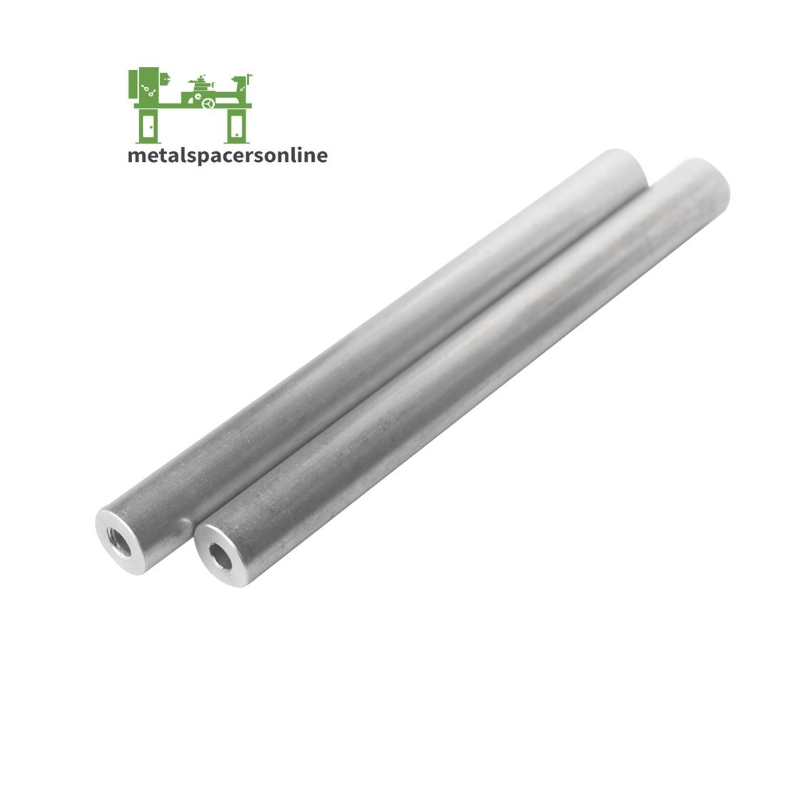 Aluminum Spacer-Tubing- 5/8" OD x 5/16" ID x 8" Long--Fits M8 or 5/16" Bolts