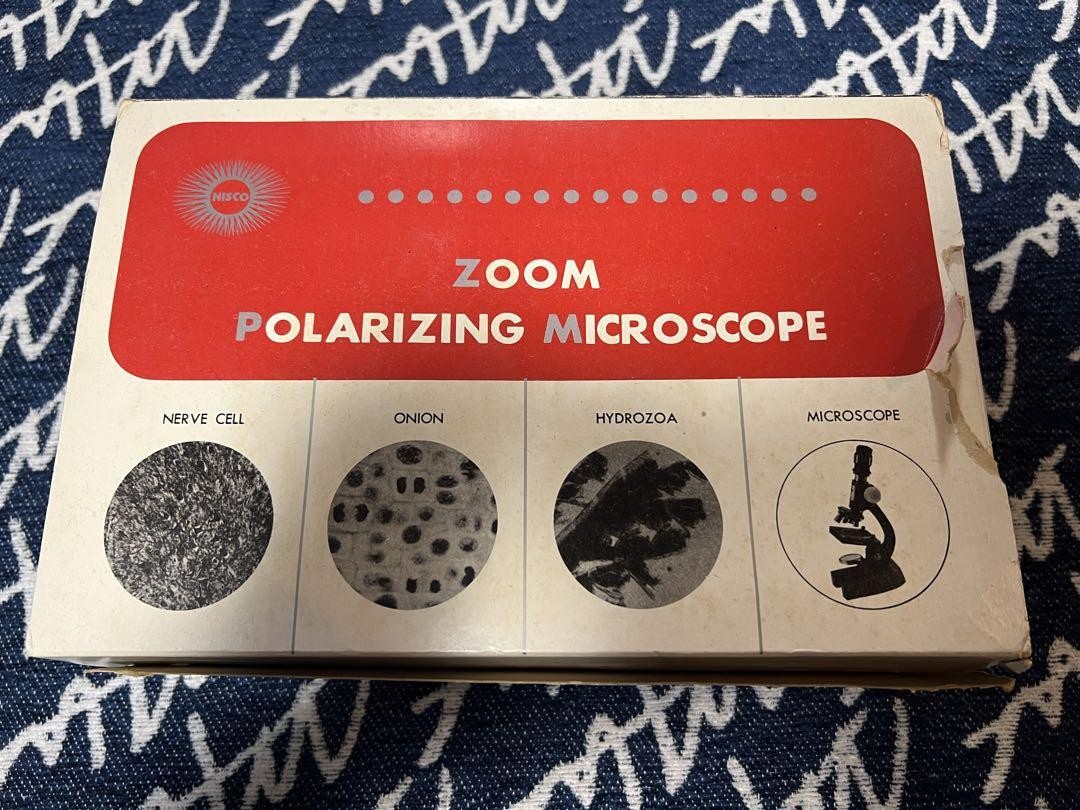 Microscope NISCO ZOOM No.2141 Nisco Showa Retro