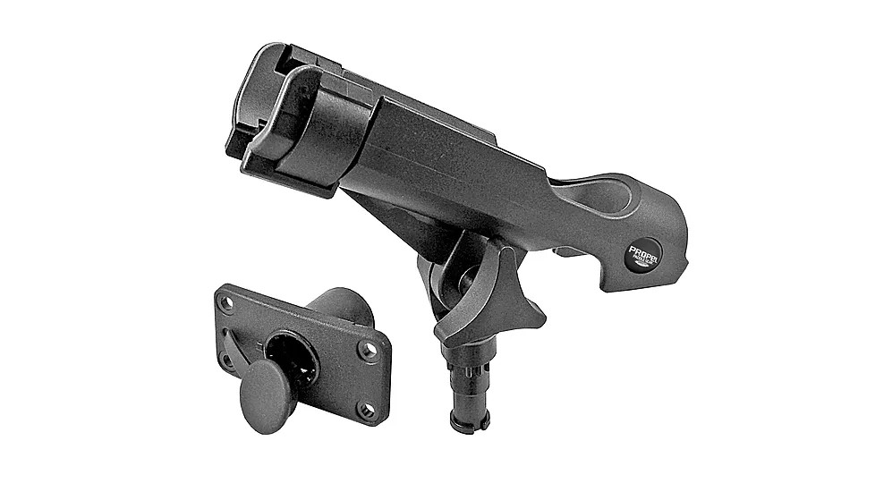 NEW PROPEL PADDLE GEAR Kayak Boat Rod Holder with Flush Mount Base Fishing rods