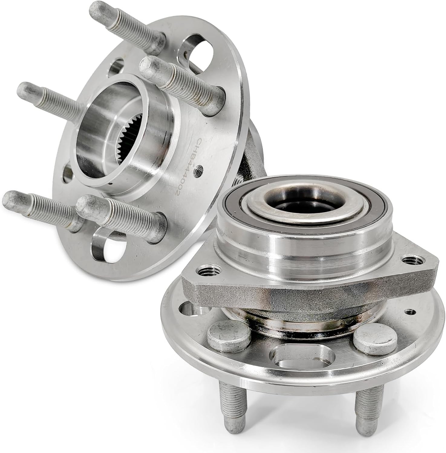 Pair513288 Front or Rear Wheel Bearing Hub Assembly Compatible with Chevy Malibu