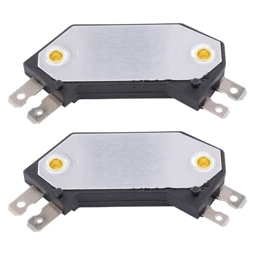 ApplianPar 2Pcs Ignition Control Module 4 Pin HEI Distributor for GM Chevy