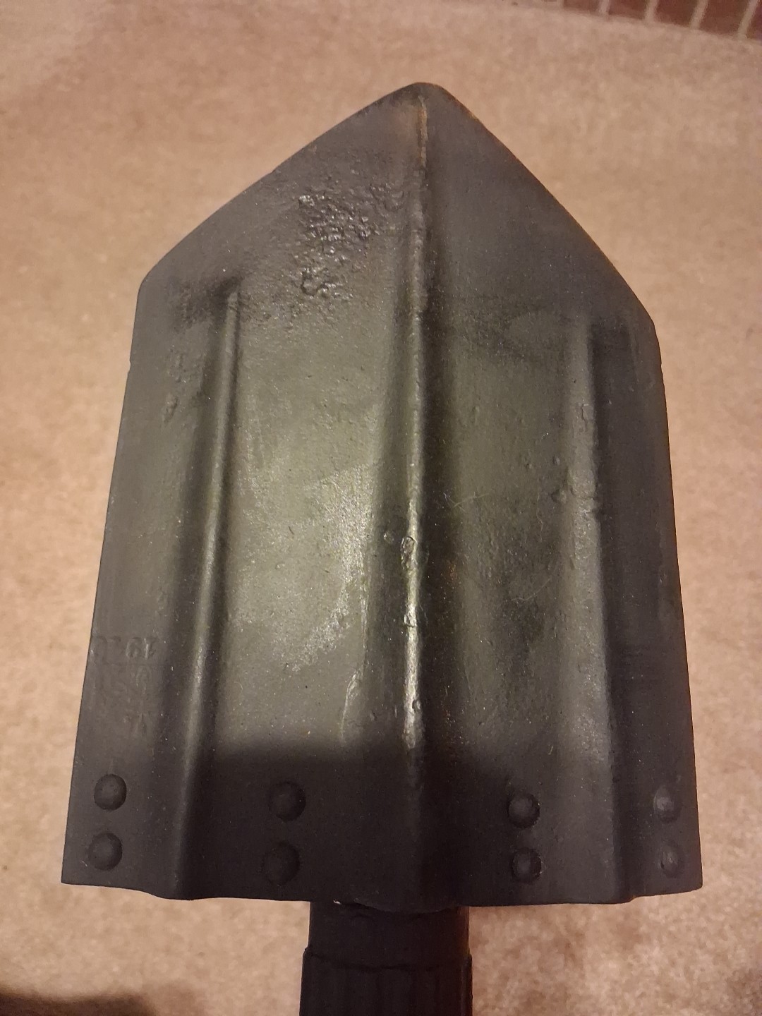 WW2 German Folding Entrenching Tool