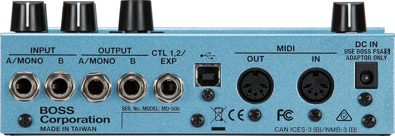 Boss MD-500 Modulation Pedal Electric Guitar Modulation Multi-Effects Pedal