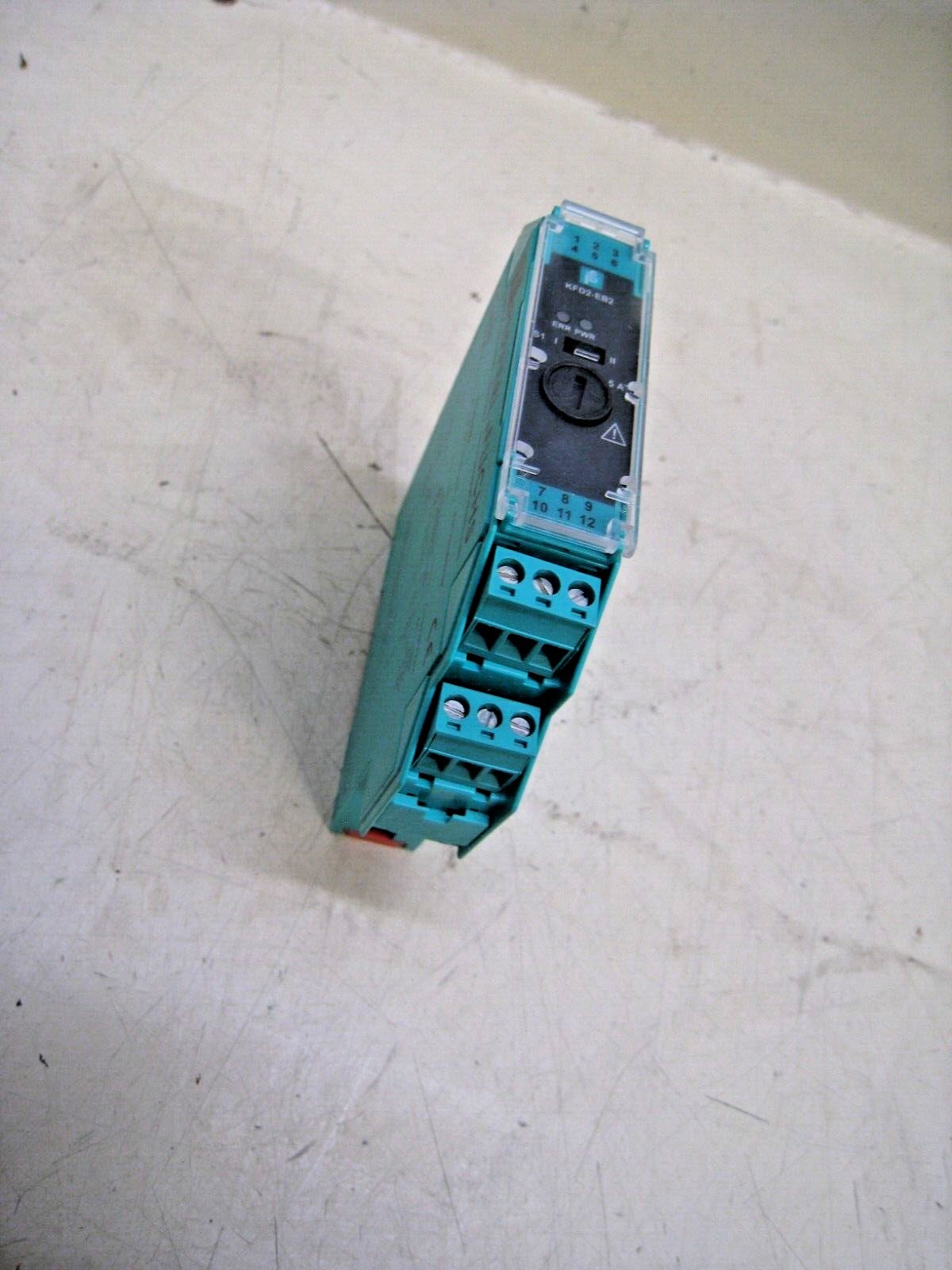PEPPERL + FUCHS KFD2-EB2 Power Feed Module P/N: KFD2EB2 43546 FREE SHIPPING