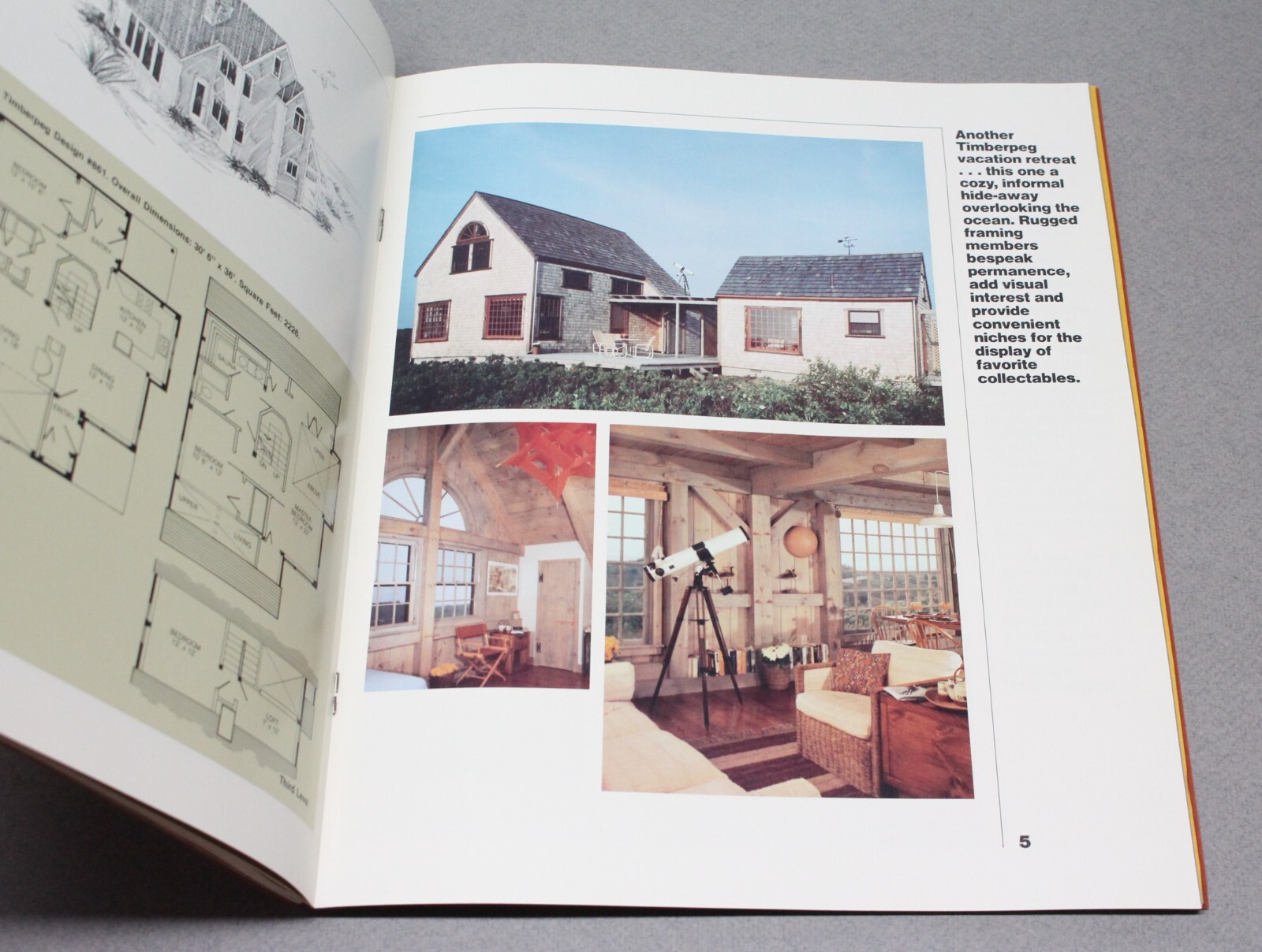 Timberpeg Homes 1980s Catalog / Design Portfolio