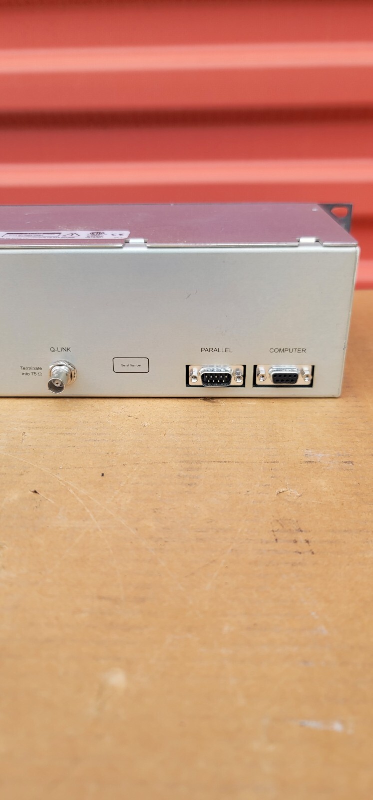 Evertz cp2048a router matrix panel