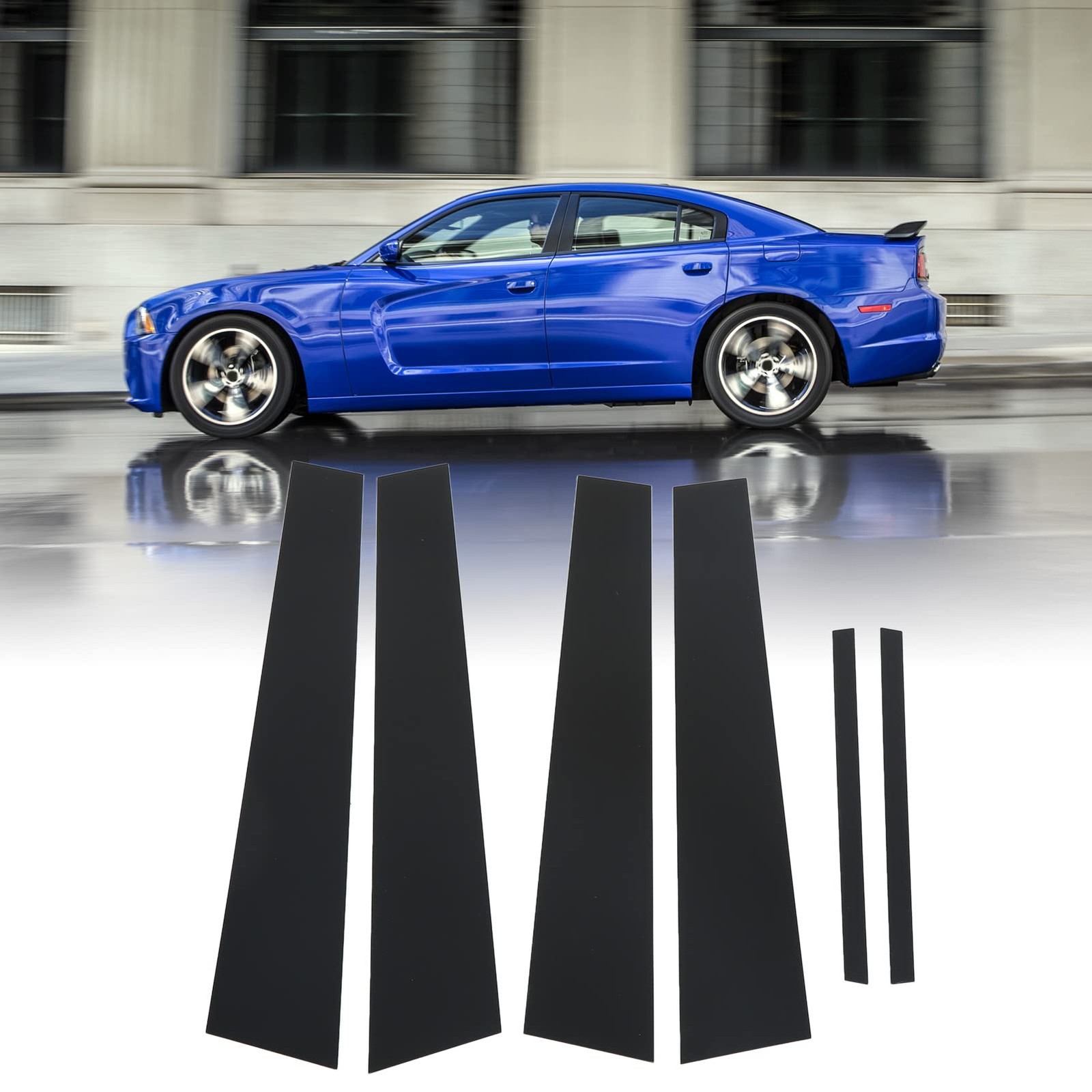 EVGATSAUTO Door Window default, Replacement for Dodge Charger 2011‑2021