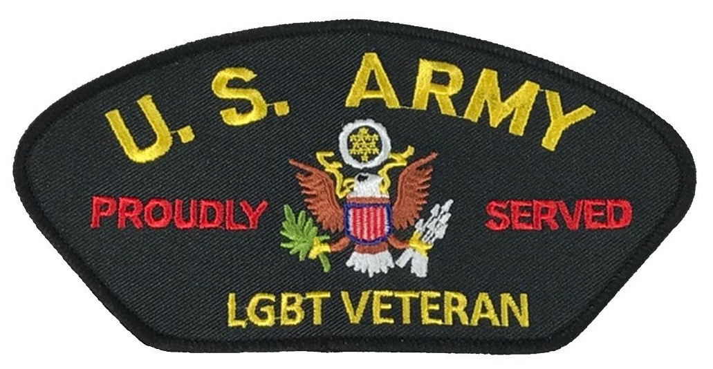 US ARMY LGBT Proudly Served Veteran Patch - Veteran Owned Business