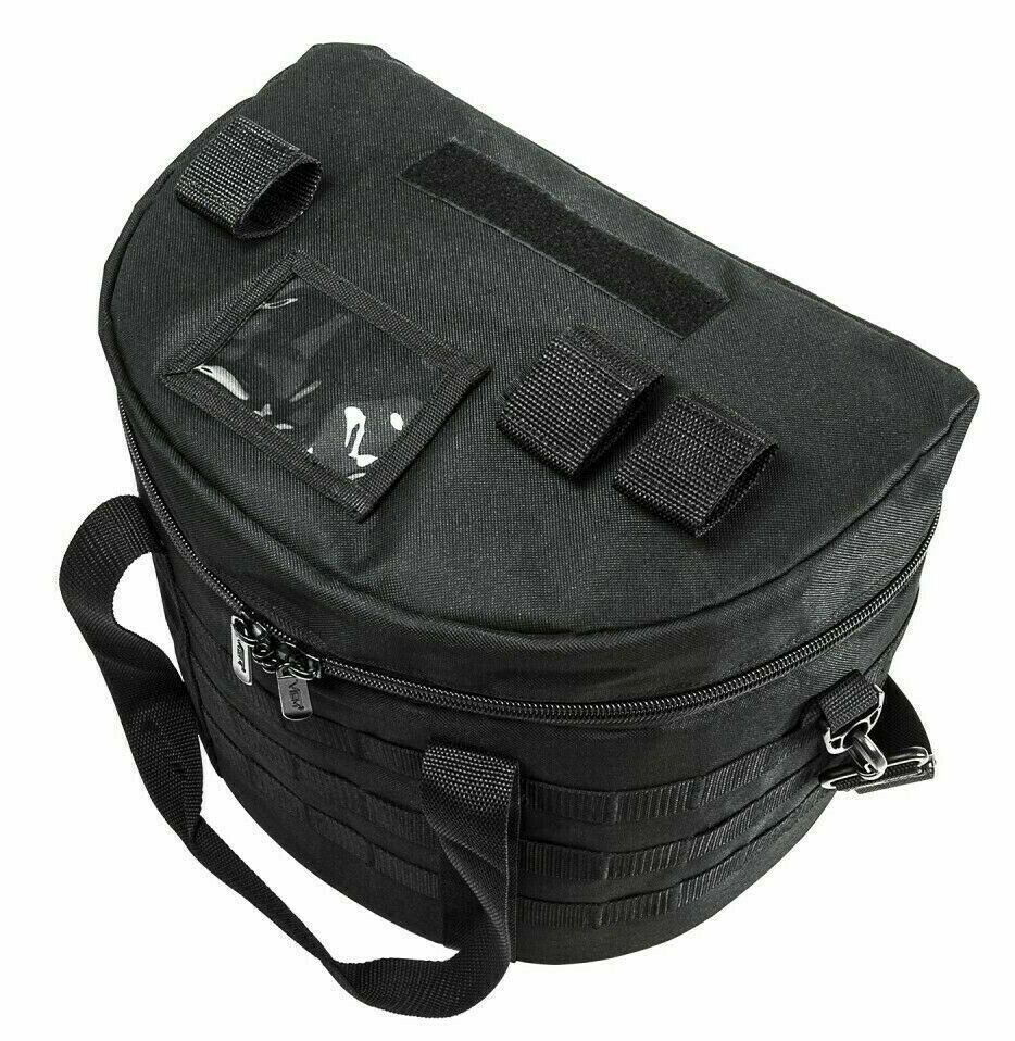 VISM Riot Gear & Helmet Bag Tactical Operations Go Bag Security Swat Police BLK