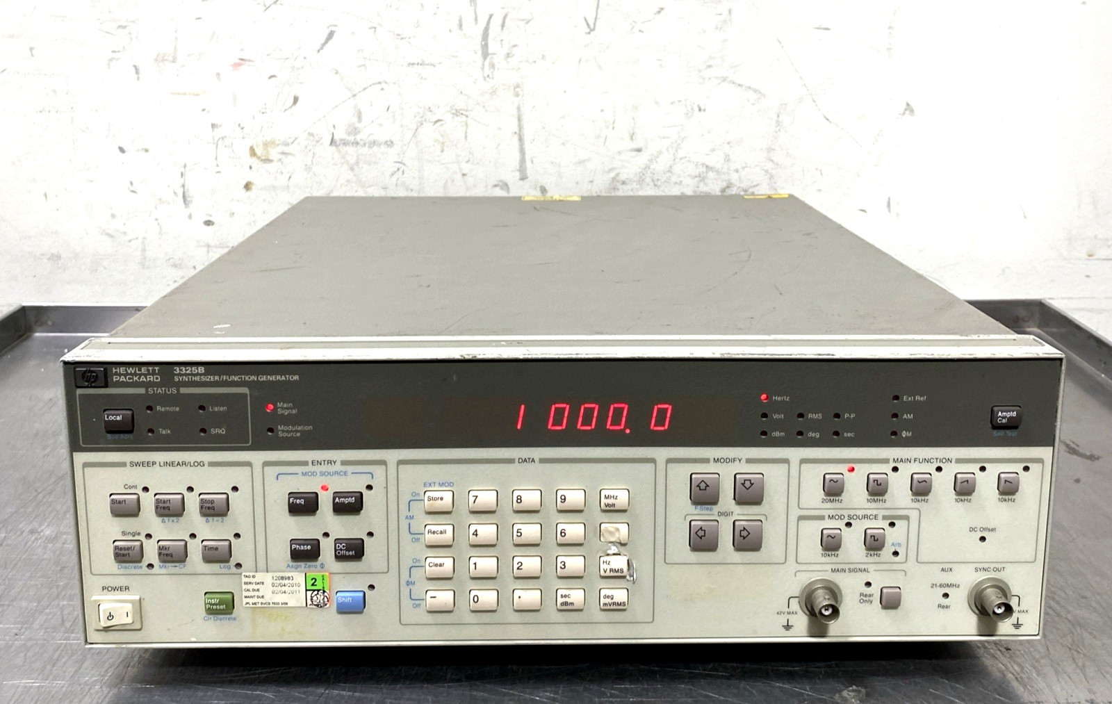 HP 3325B HP Synthesizer Function Generator