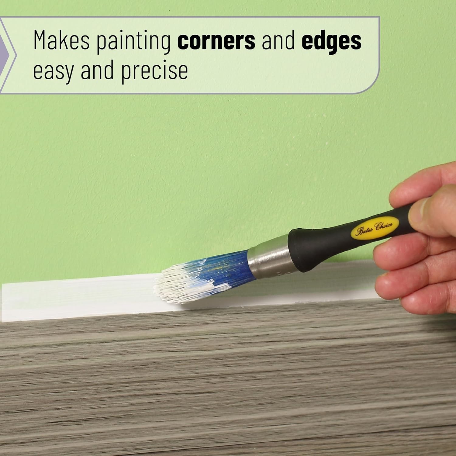 Professional Bates Trim Paint Brushes - Ergonomic Design for Smooth Application