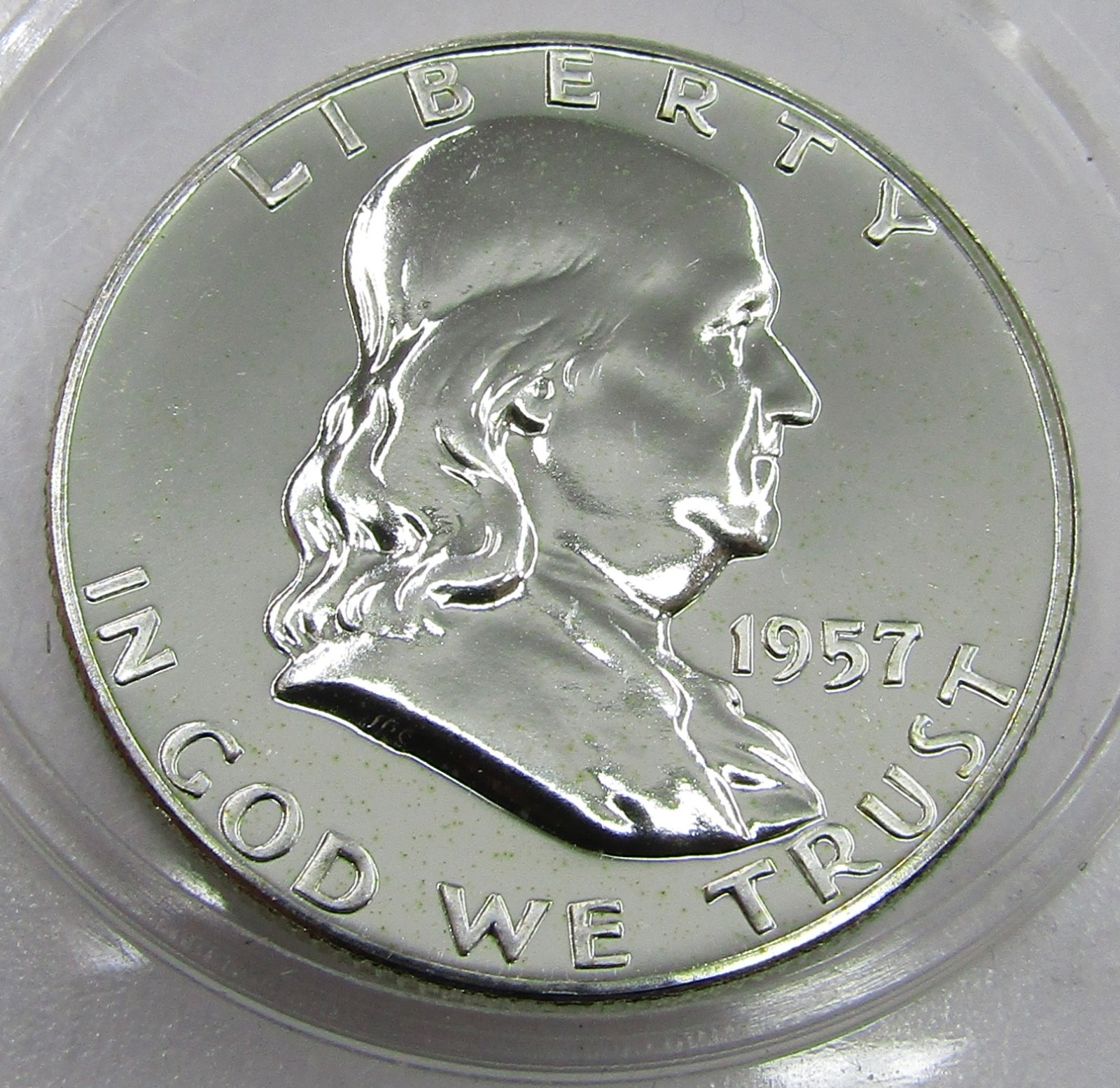 1957 Franklin Silver Proof Half Dollar