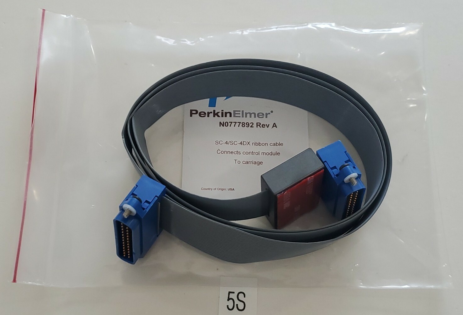 *NEW* Perkin Elmer N0777892 Rev A SC-4/SC-4DX Ribbon Cable Module to Carriage