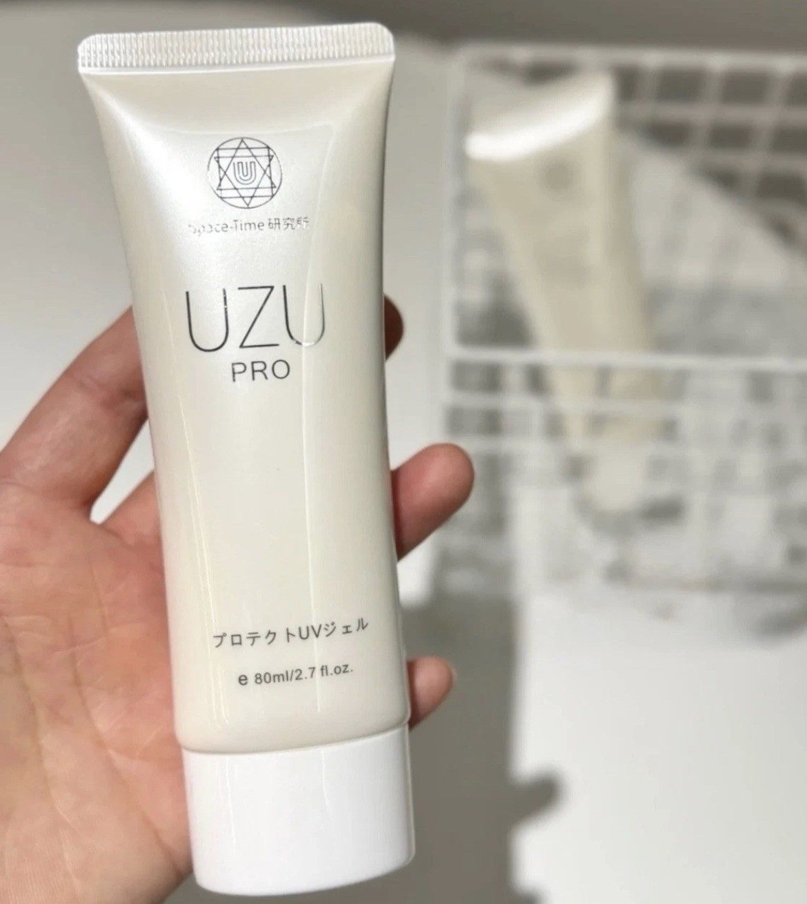 Space time UZU PRO UV Block Hydrating Sunscreen Cream 80ml SPF50 PA+++