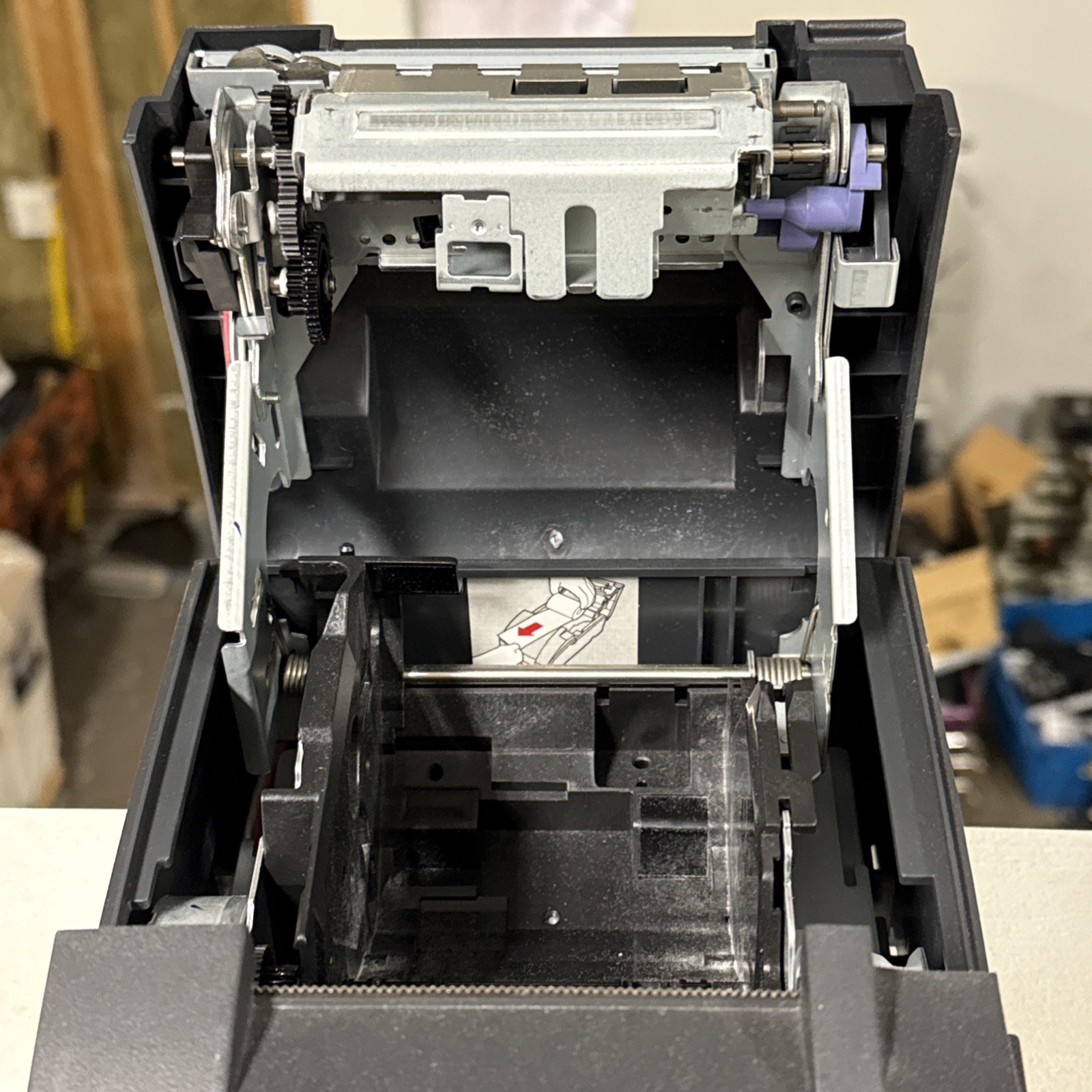 Untested EPSON TM-U220PB, M188B USB Network Receipt Printer - For Parts