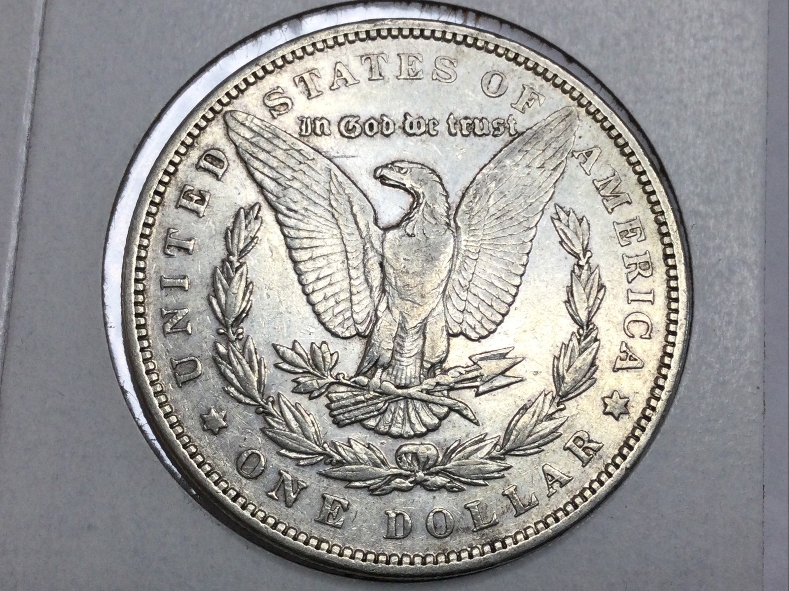 1892 Morgan Dollar in extra fine