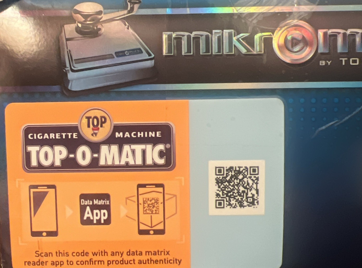 MikrOmatic TOP-O-Matic Regular Kings Cigarette Maker Machine New Open Box