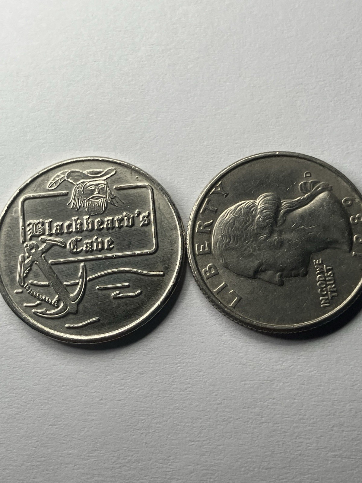 RARE Blackbeard’s Cabe Arcade Token Defunct #uf2