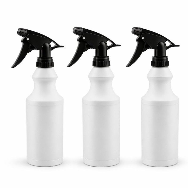 Plastic Trigger Spray Bottle 16 OZ Heavy Duty Chemical Resistant Sprayer
