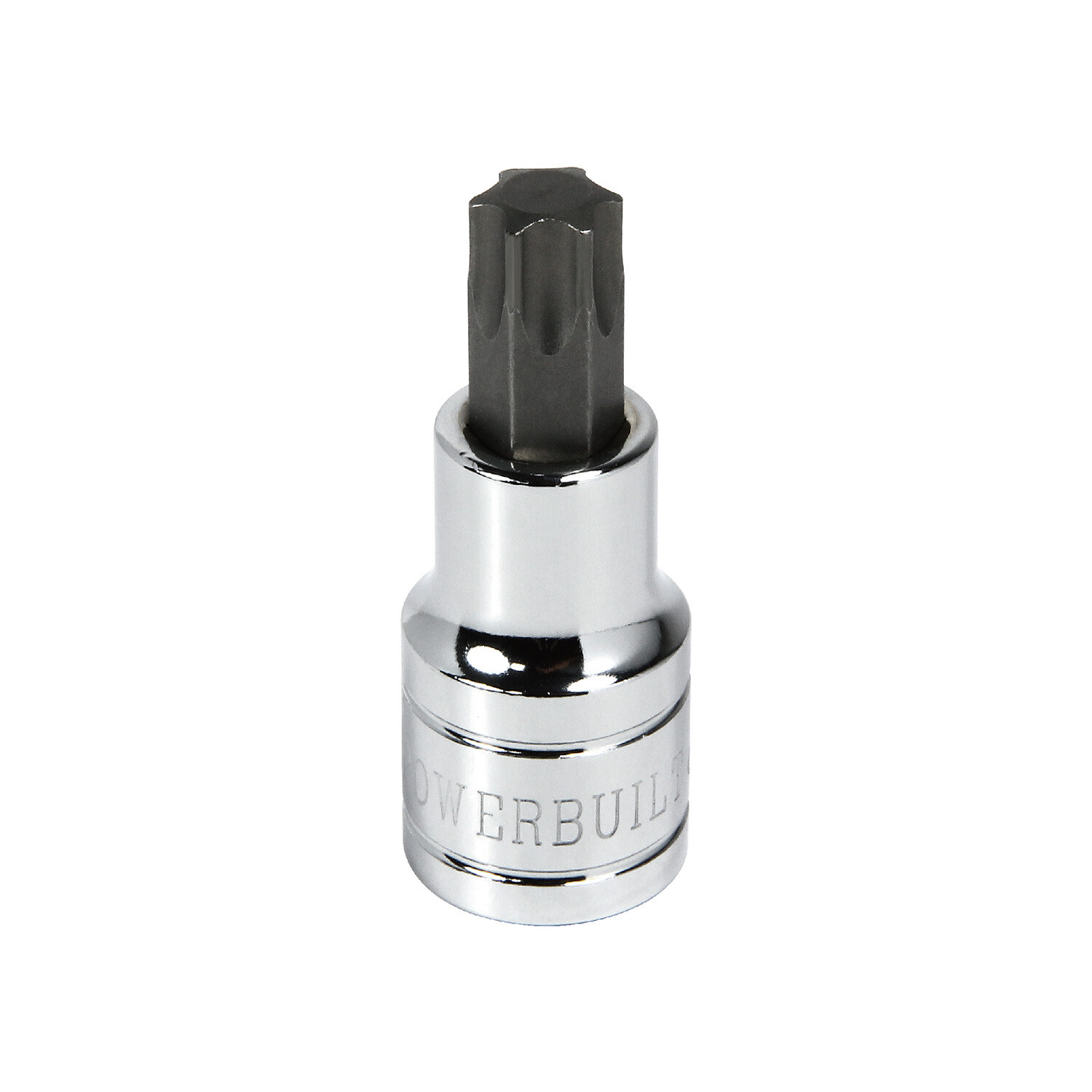 Powerbuilt 1/2" Drive T-55 Torx Bit Socket, Star Bit - 642400