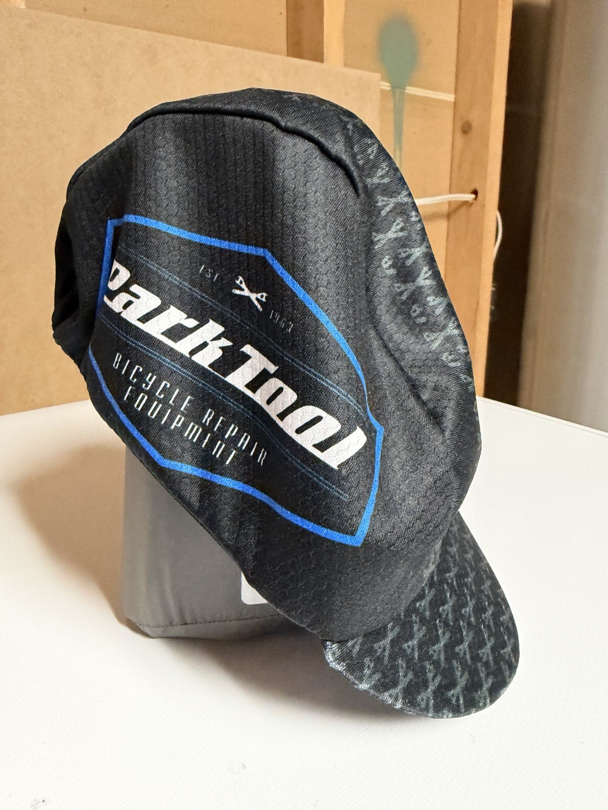 Parktool Cycling Cap Men’s Park Tool Cycling Cap Black And Blue, Osfm