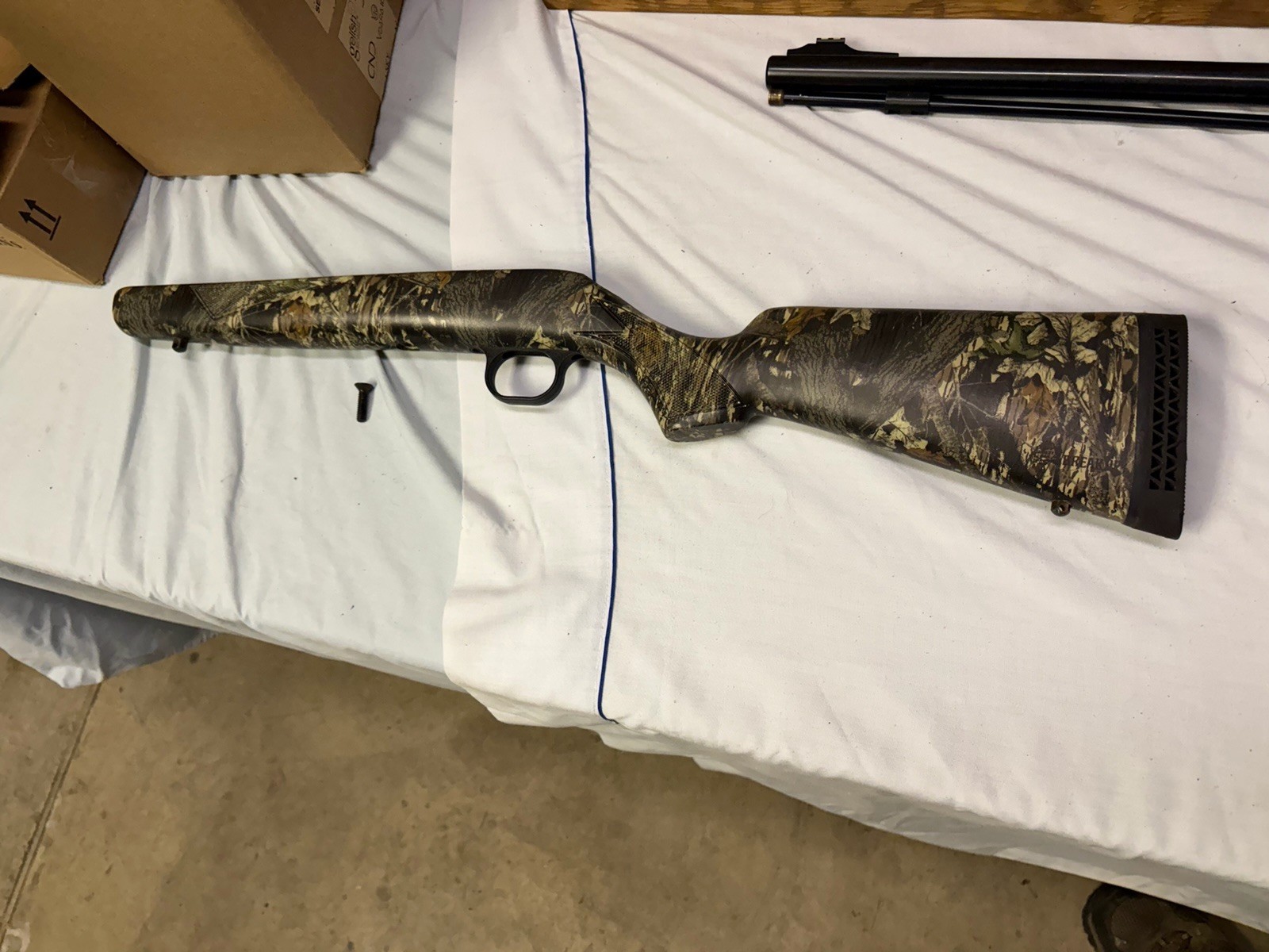 Knight & Hale Wolverine 50 Cal Black Powder Stock Camo RH