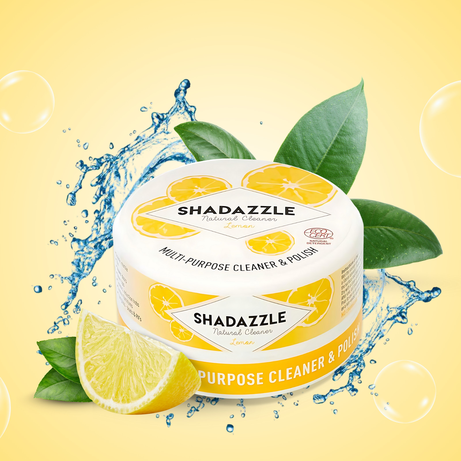 Shadazzle Natural Lemon Cleaner 300g | Eco-Friendly | Multi-Purpose | Non-Toxic