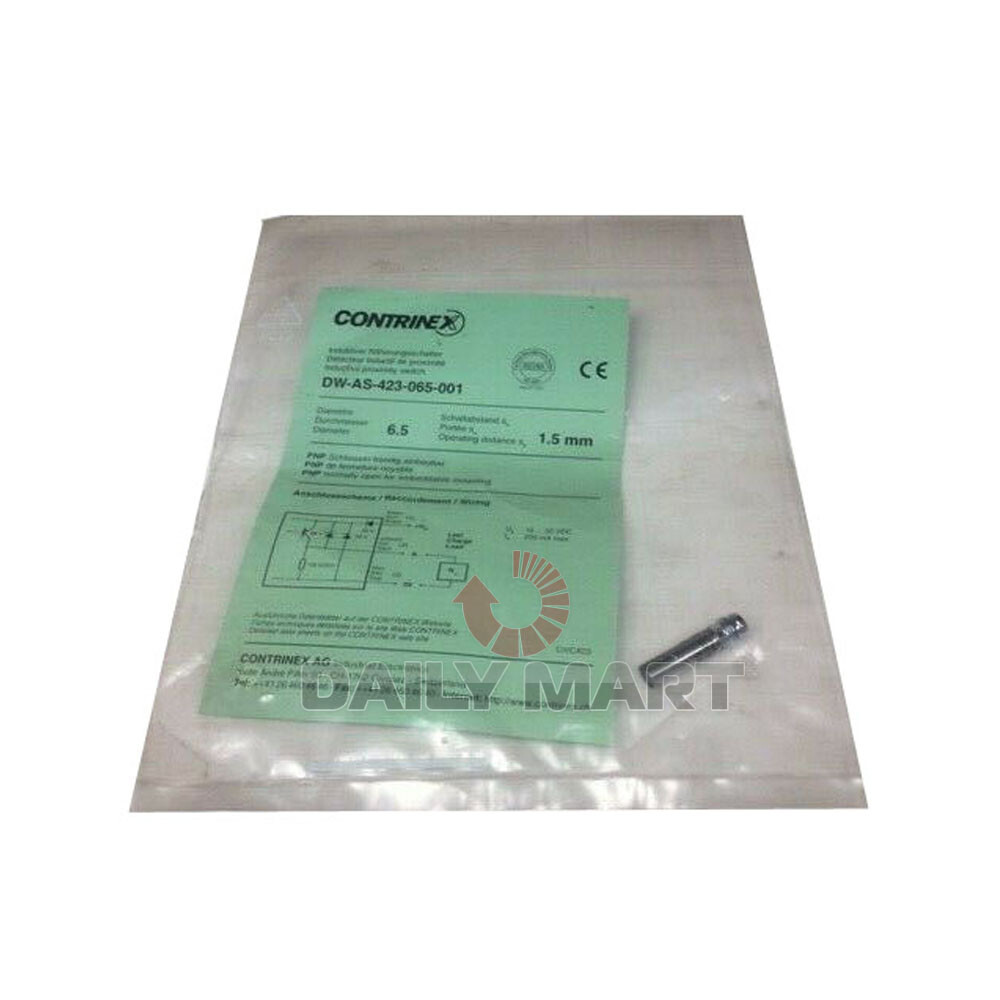 New In Box CONTRINEX DW-AS-423-065-001 Proximity Sensor