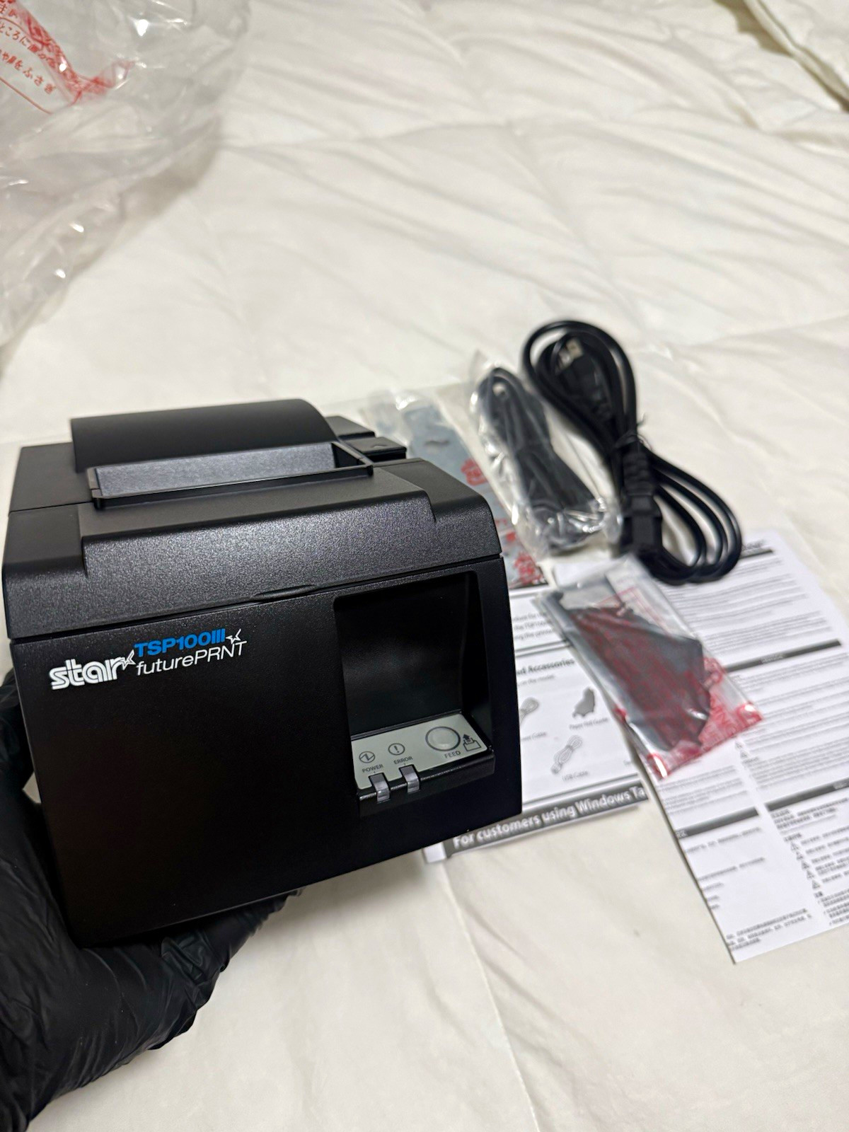 Star Micronics TSP100IIIU TSP143IIIU USB Thermal Receipt Printer Auto-Cutter