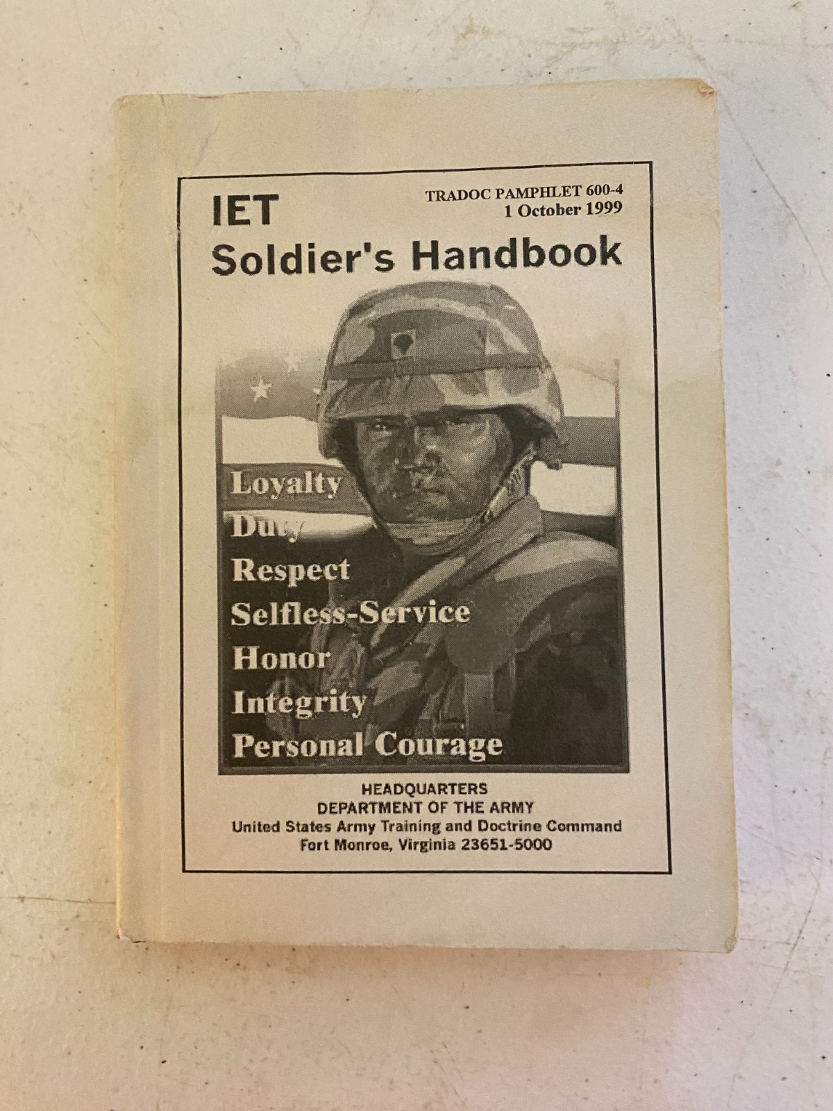 IET Soldier's Handbook - 1 October 1999