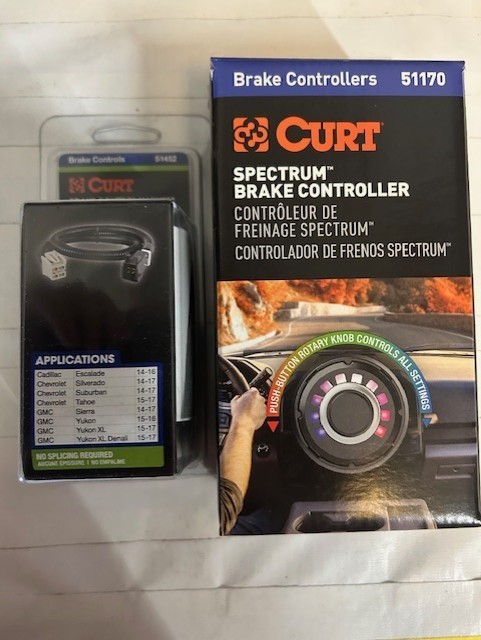 GM Part 19418030 Trailer Brake Control System Kit Curt System