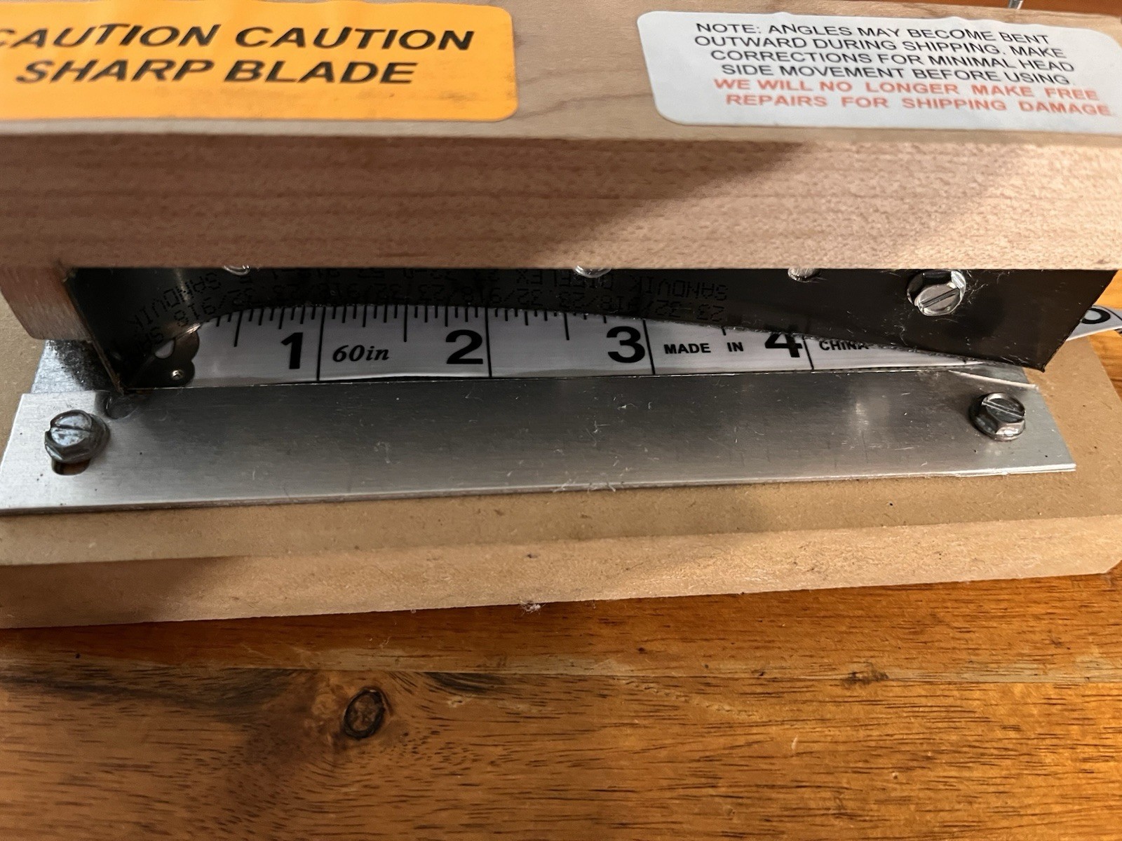 THE LITTLE CHOPPER 5” PARABOLIC LEFT WING FEATHER ARROW FLETCHING CUTTER