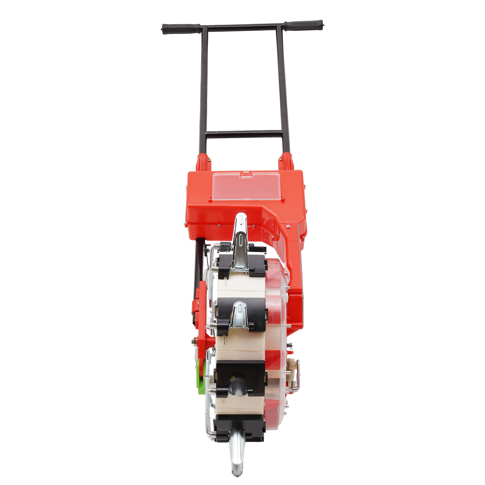 Push Garden Seeder For Seed W/ Rust-resistant Blade Hand-push Roller Seeding