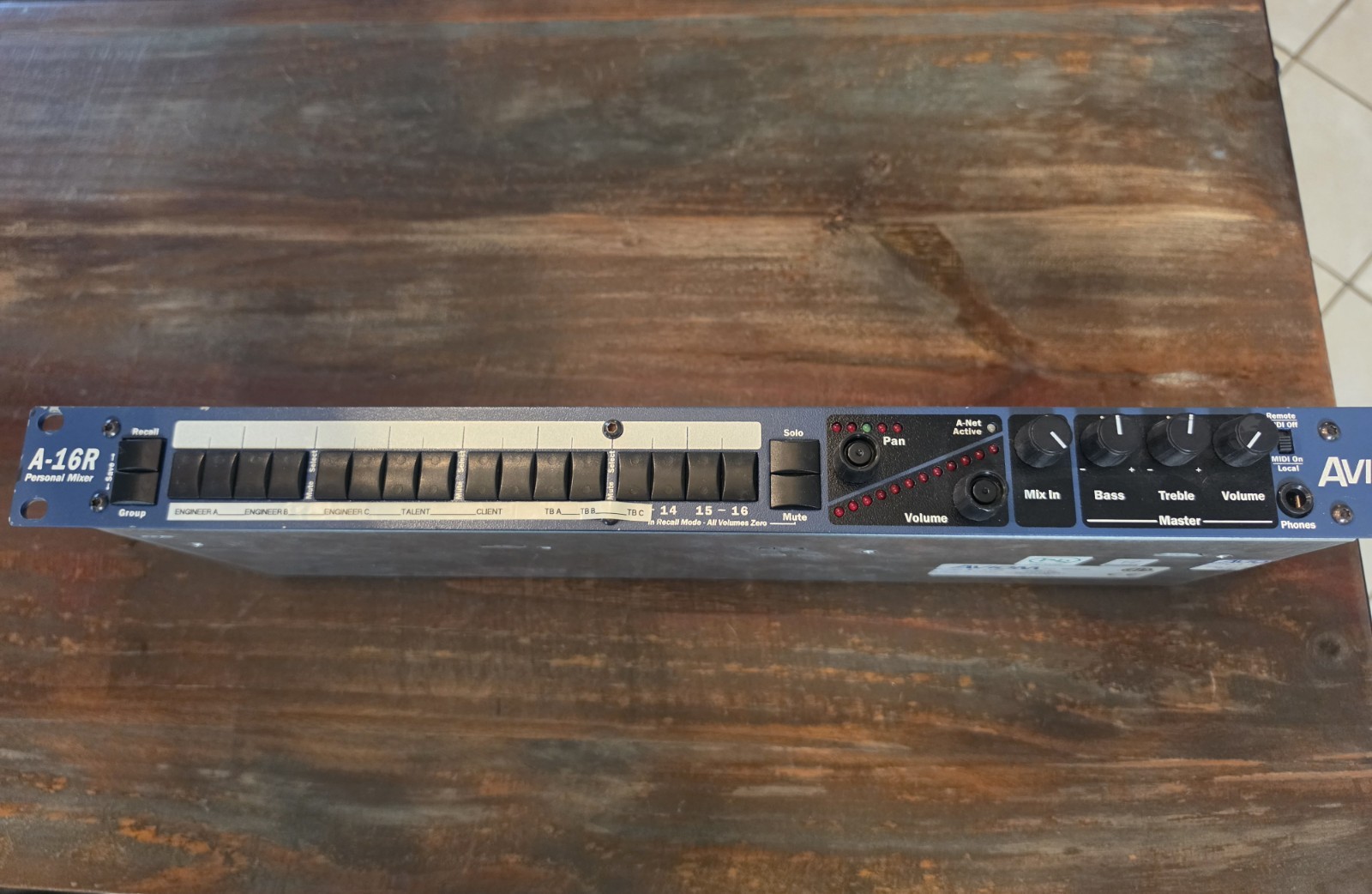 Aviom A-16R Personal Mixer