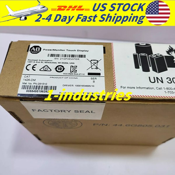 Brand New Allen-Bradley 1426-DM PowerMonitor 5000 Touchscreen Display Module