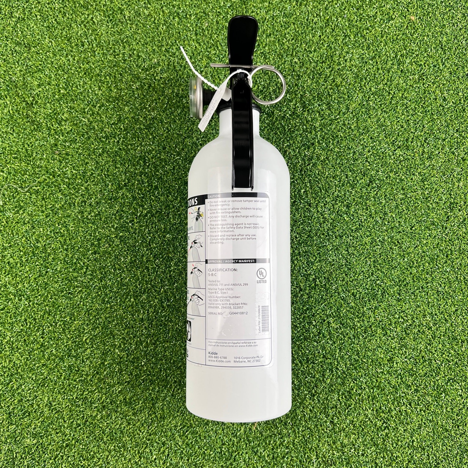 Kidde Mariner 5 Fire Extinguisher 5-B:C