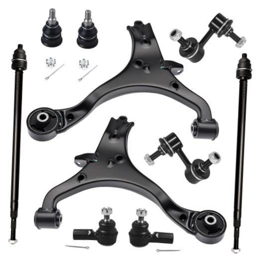 10Pc Front End Suspension Kit Fit For 2001-2005 Ho-nda 10Pcs (For 01-05 Civic)