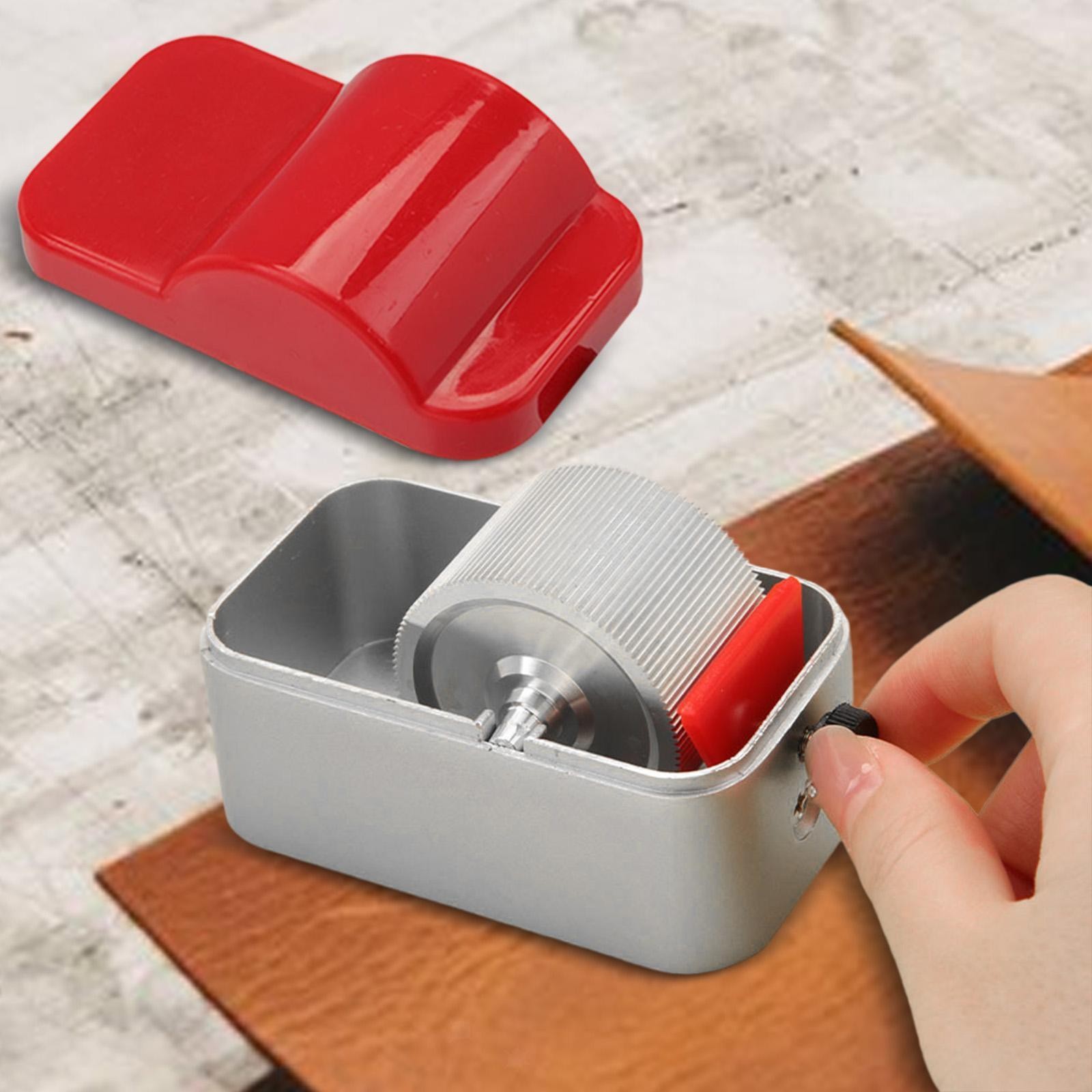 Oil Edge Tool Empty Hand Leathercraft Dyeing Edge Manual Leather Edge Roller