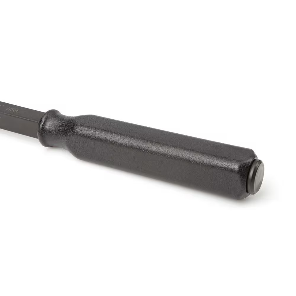 36 In. Angled End Handled Pry Bar with Striking Cap