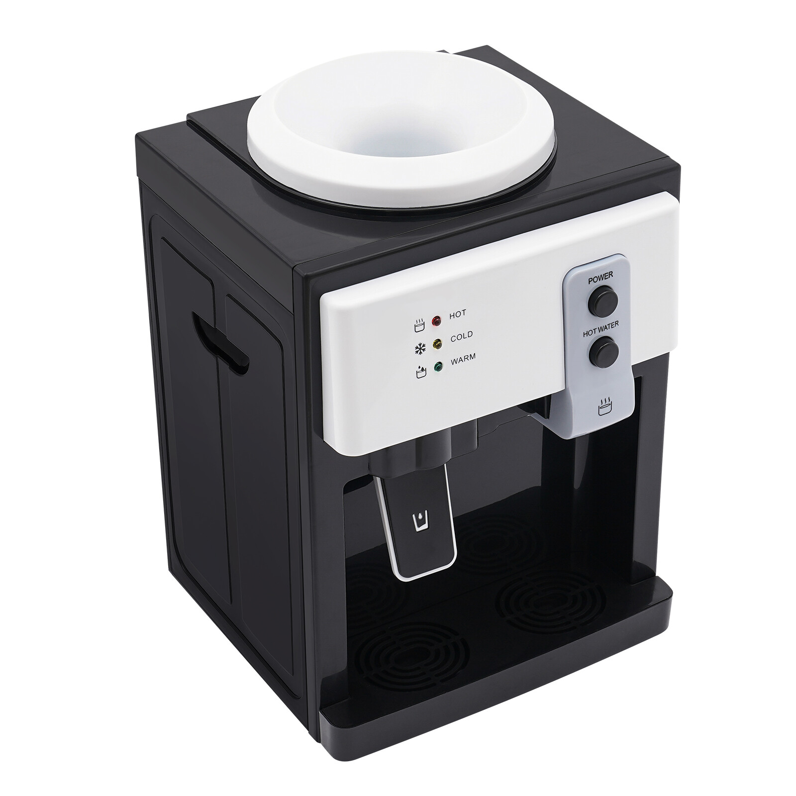 5 Gallon Water Cooler Dispenser Top Loading Countertop Hot+Cold Drinking Machine