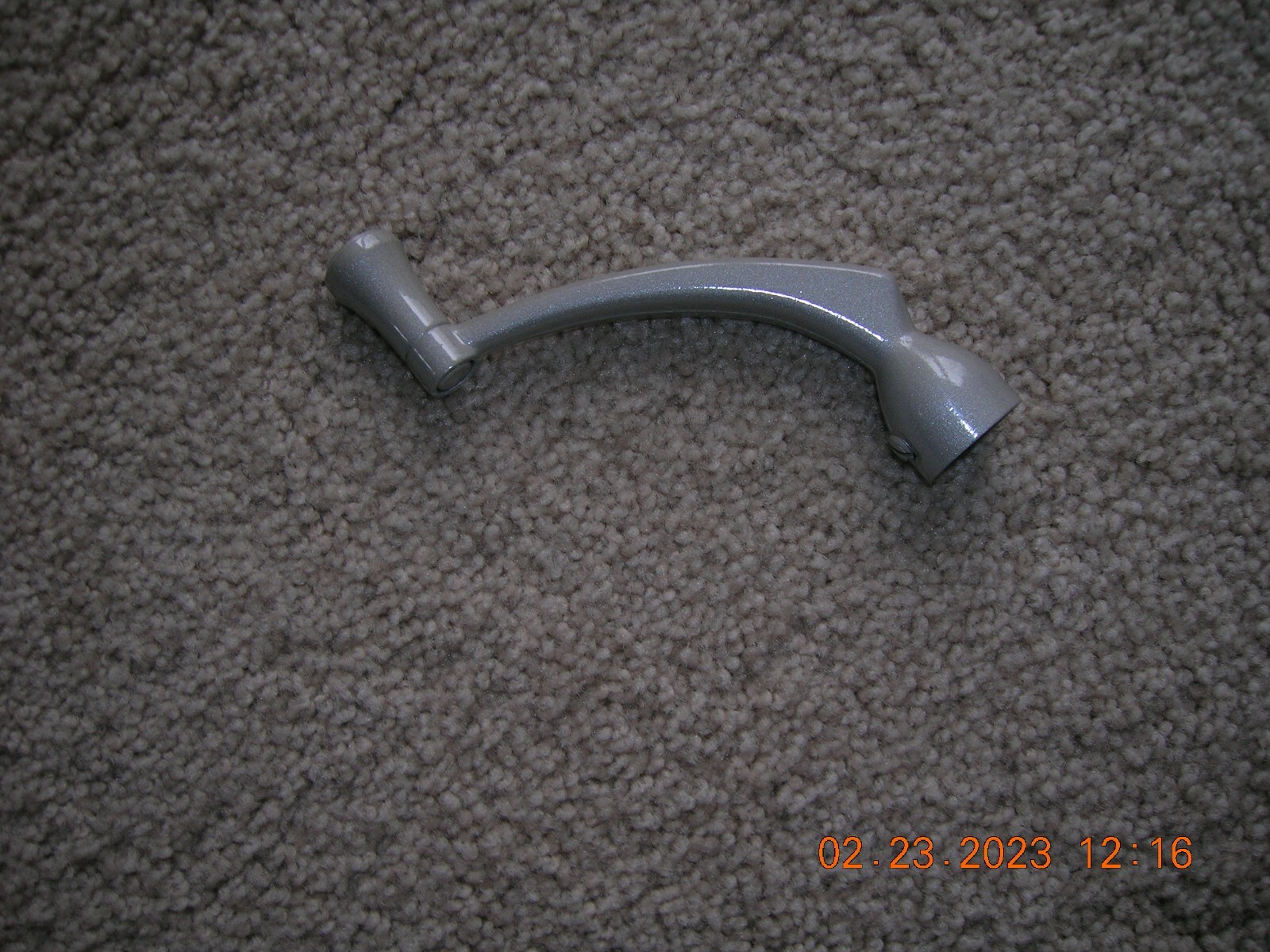 Pella New X429 USA 1993 Champagne, Gray Casement Window Crank Handle New Stock