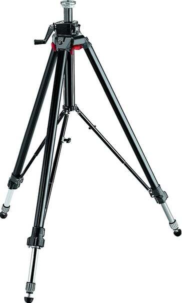Manfrotto 058B-RST-01 Aluminium Triaut Camera Tripod, Black