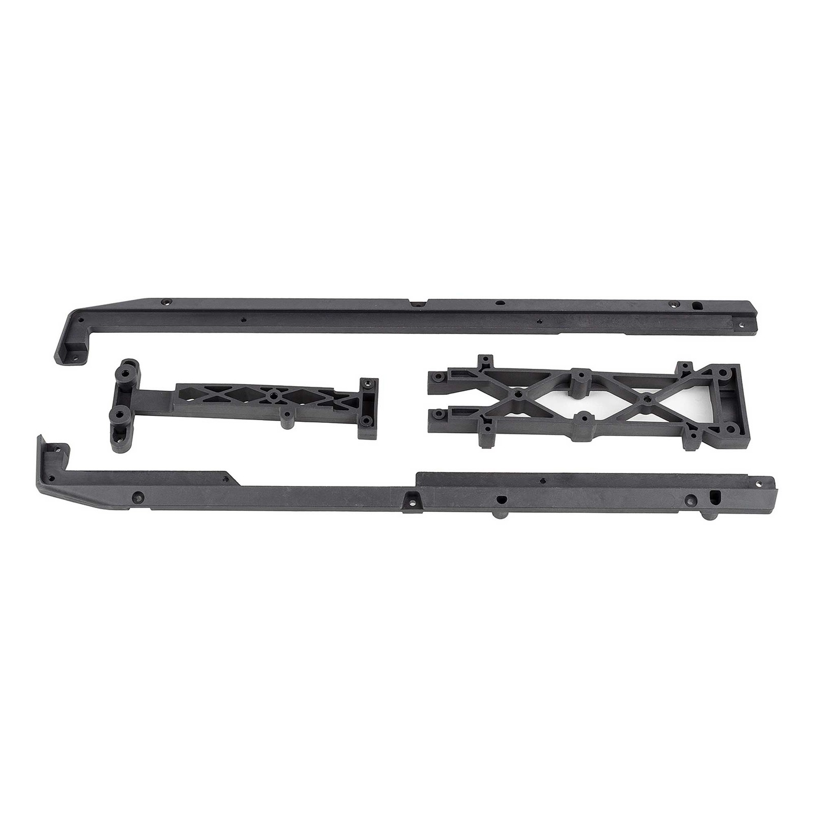 Team Associated SR7 FT Lower Chassis Brace Set carbon ASC26075