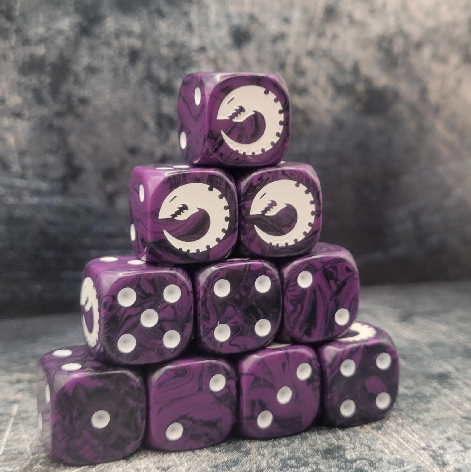 Space Alien, Custom Inspired Dice, ideal for Tabletop Games