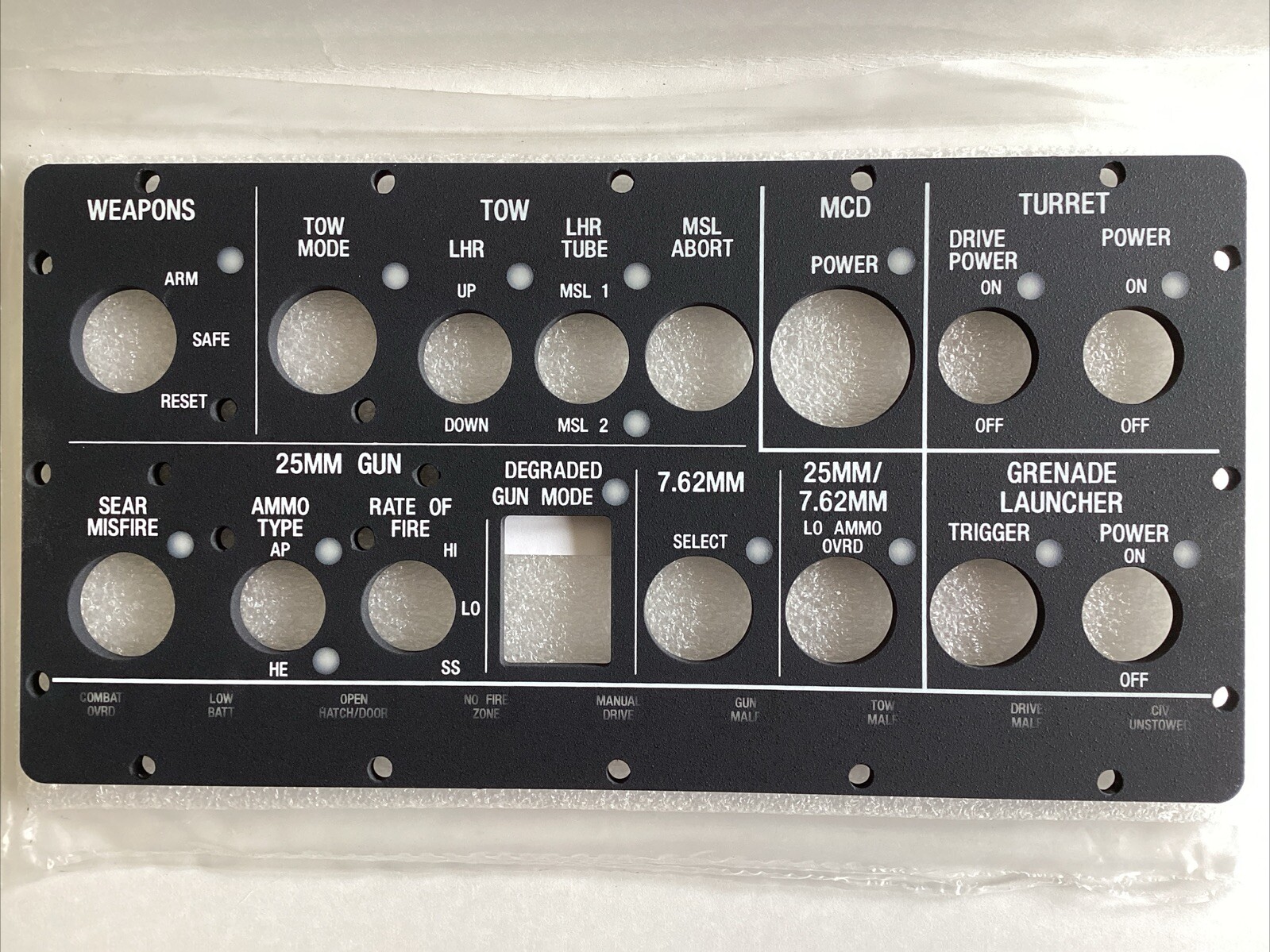 CMP Display Systems 19200-12976798 Panel Cover MFR-4WXH0