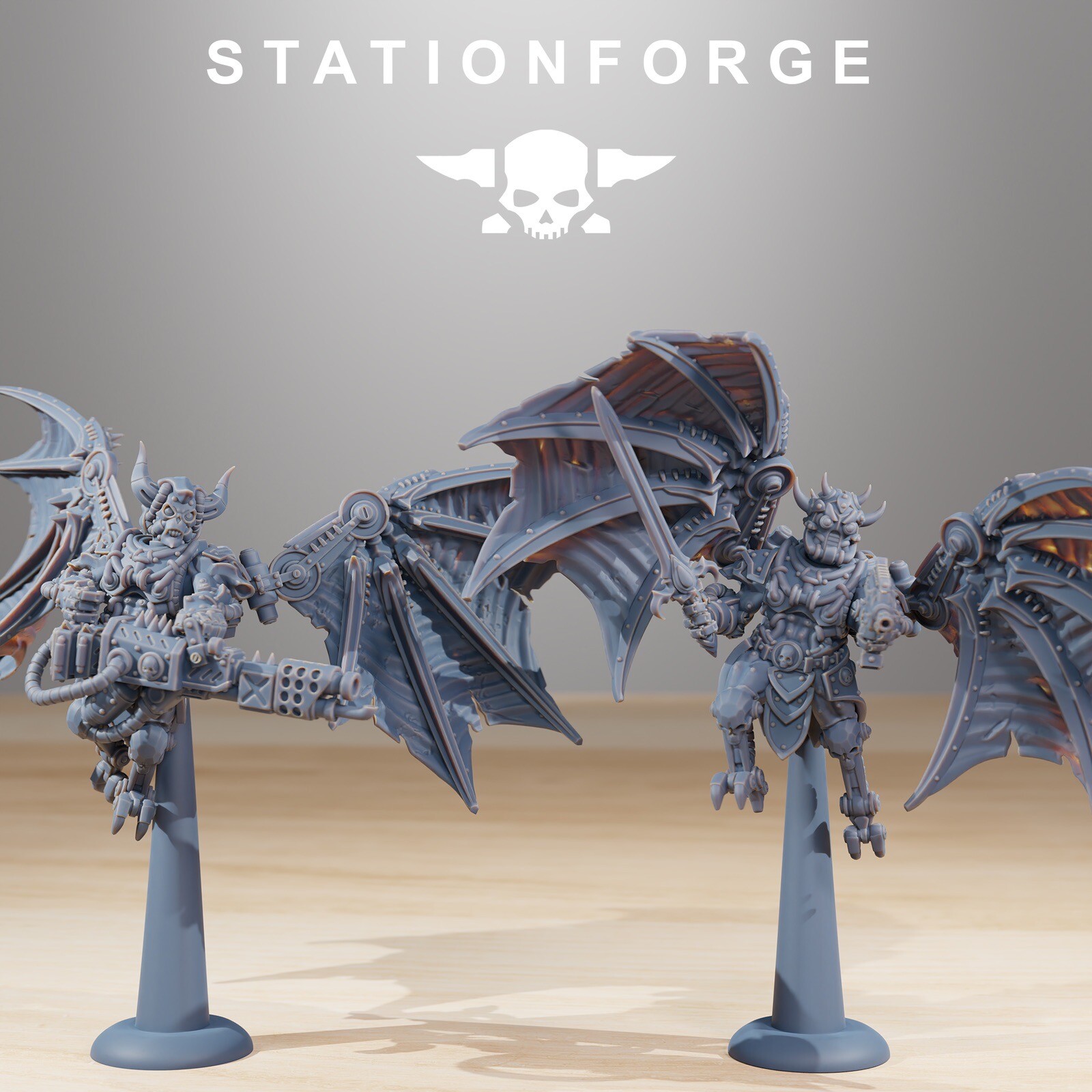 Pythonicus Flyers X5, Flying Tech Adepts, Mech Division (Flamers Only)