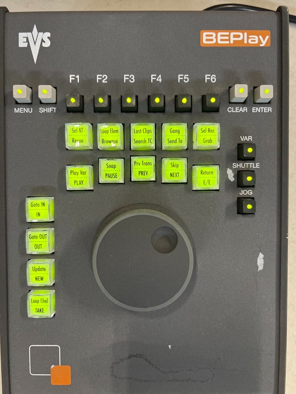EVS Broadcast Controller BePlay, Tested