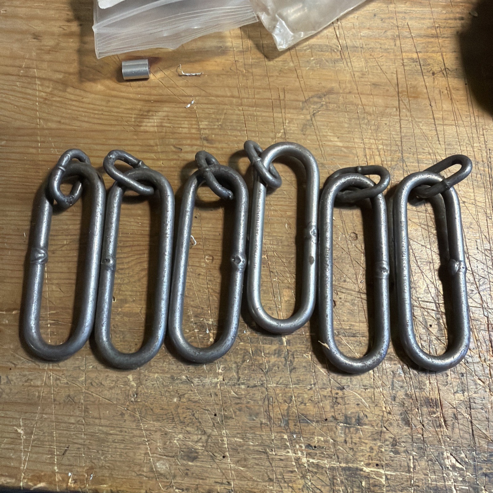 6 J.C. Conner Chesnut Double Stake Rings