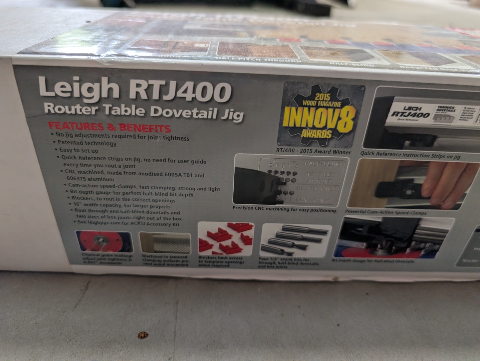 NEW Leigh RTJ 400 Router Table Dovetail Jig 16"